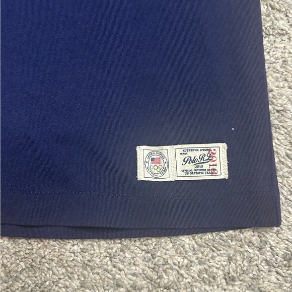 Polo Ralph Lauren 2016 olympic official outfitters T-shirt dress cotton USA 4th - Picture 7 of 8